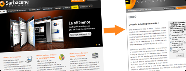 Mon e-mailing doit-il garder le même design que mon site web ?