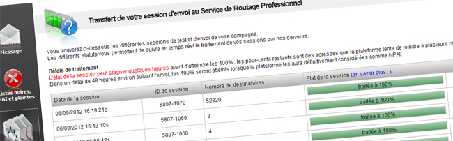 Visuel routage