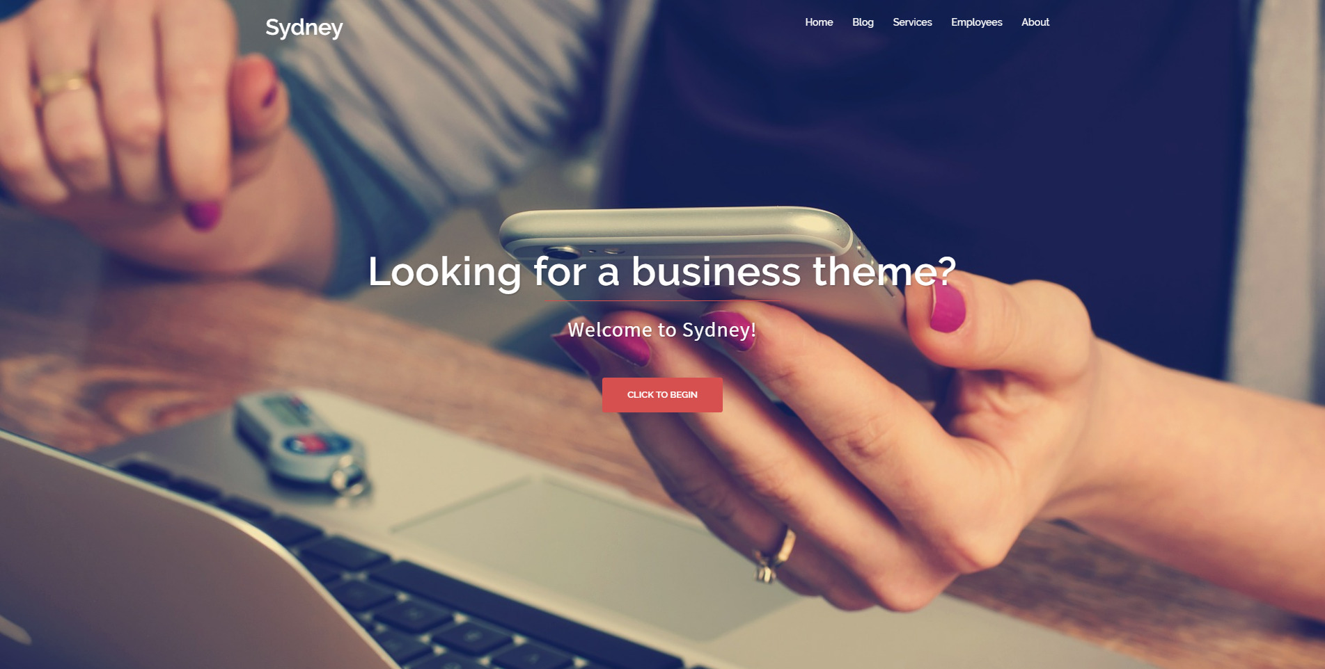 Modèle WordPress Sydney