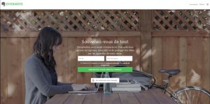 Exemple campagne evernote