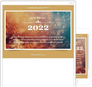 Exemple newsletter nouvel an