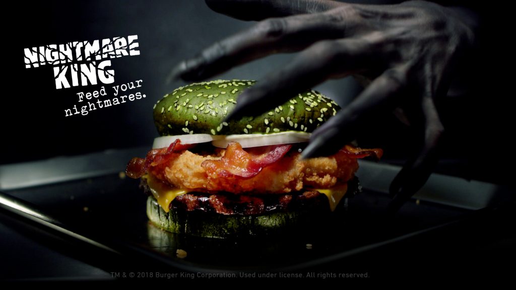 campagne marketing burger king "nightmare king"