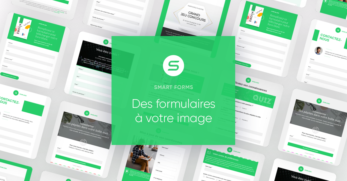 Smart Forms : des formulaires à votre image avec Sarbacane pour faciliter la collecte de données
